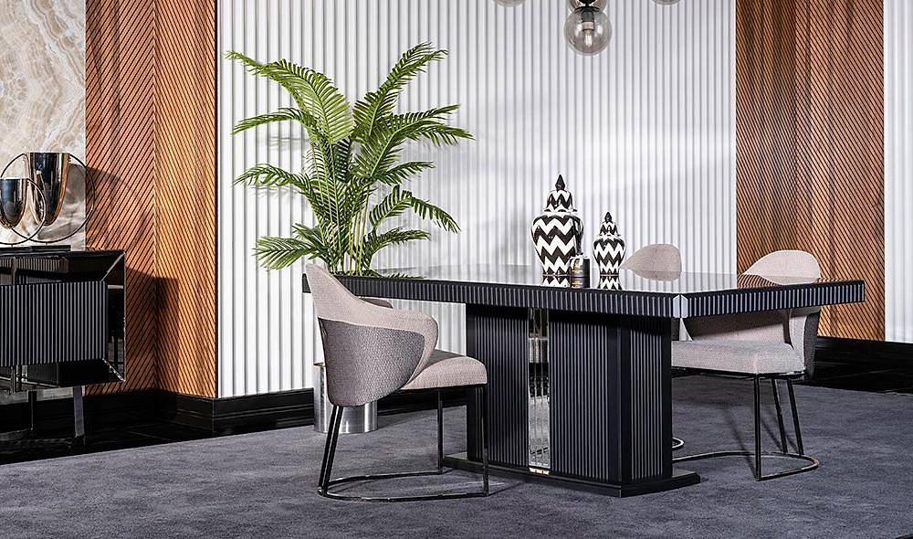 Estevan Luxury Yemek Masası Takımı Yemek Masası Takımı