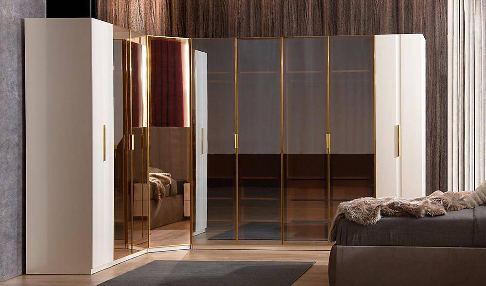 Minar Bazalı Köşe Yatak Odası Yatak Odası