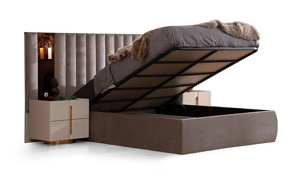 Minar Bazalı Köşe Yatak Odası Yatak Odası