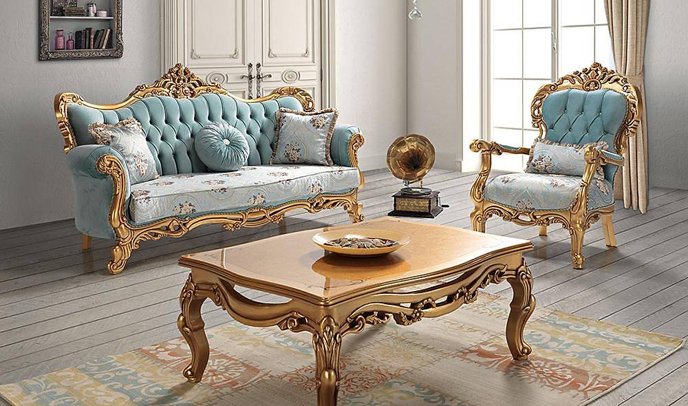 Golden Klasik Salon Takımı Koltuk Takımı