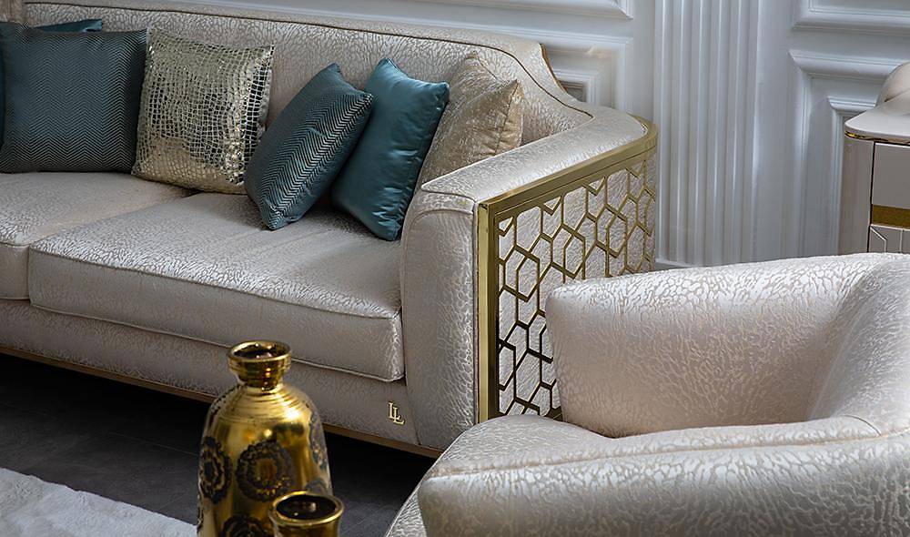 Bahama Koltuk Takımı Ekru Koltuk Takımı