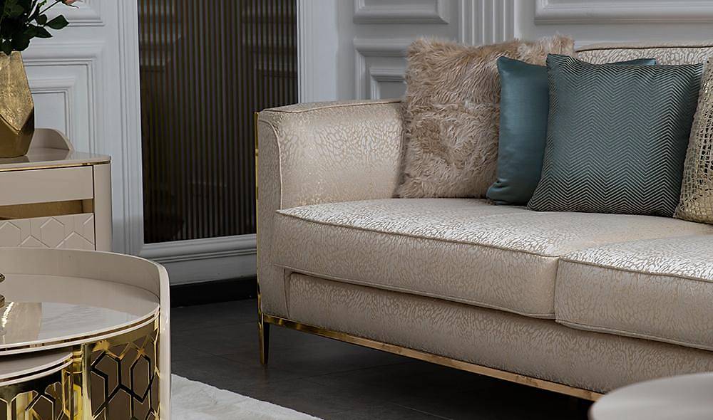 Bahama Koltuk Takımı Ekru Koltuk Takımı