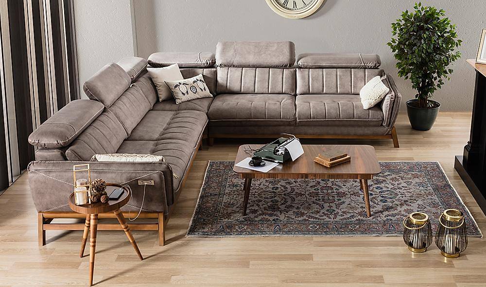 Esinti Mekanizmalı Köşe Takımı Köşe Koltuk