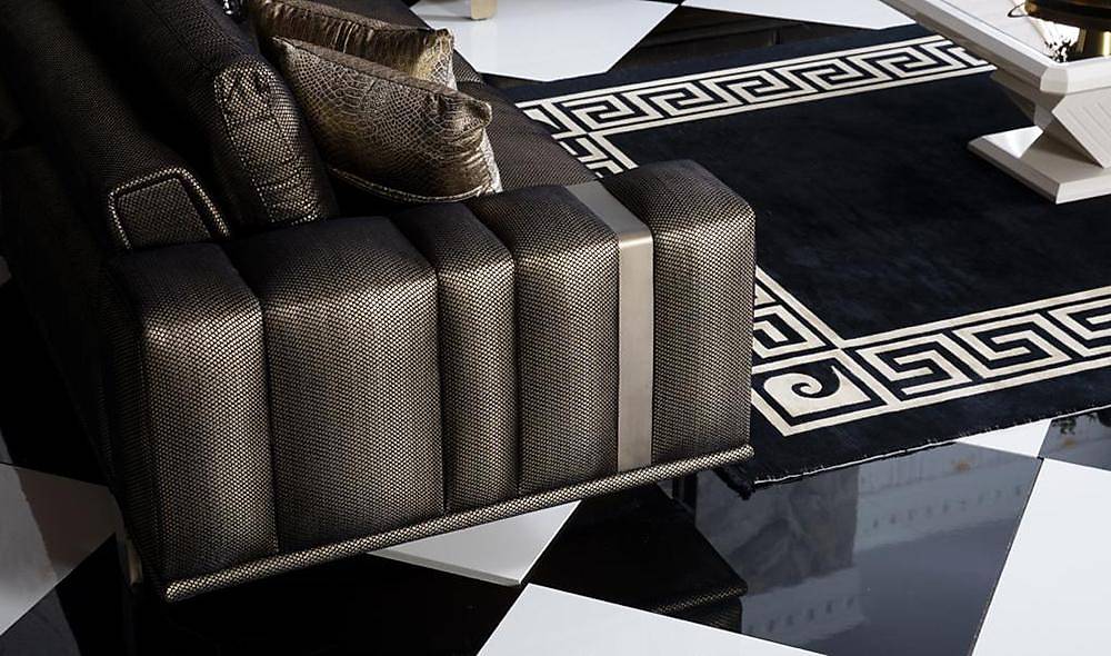 Alfa Salon Takımı Kahverengi Koltuk Takımı