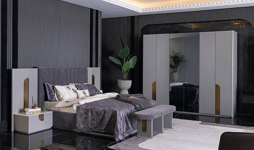 Florya Bazalı Yatak Odası Yatak Odası