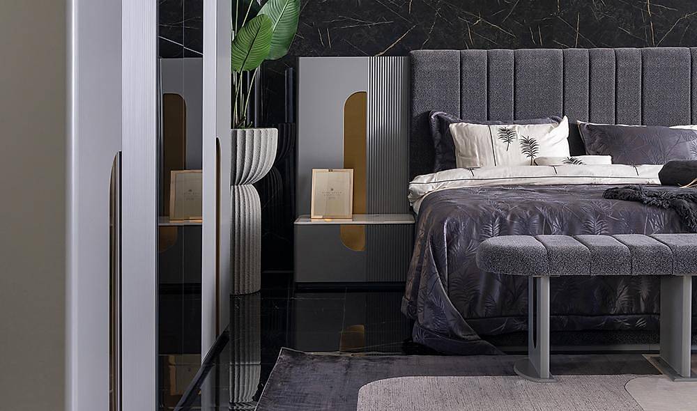 Florya Bazalı Yatak Odası Yatak Odası