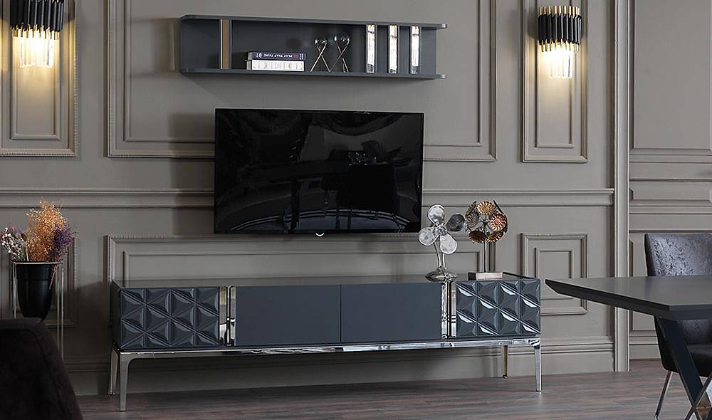 Vadi Antrasit Yemek Odası Yemek Odası