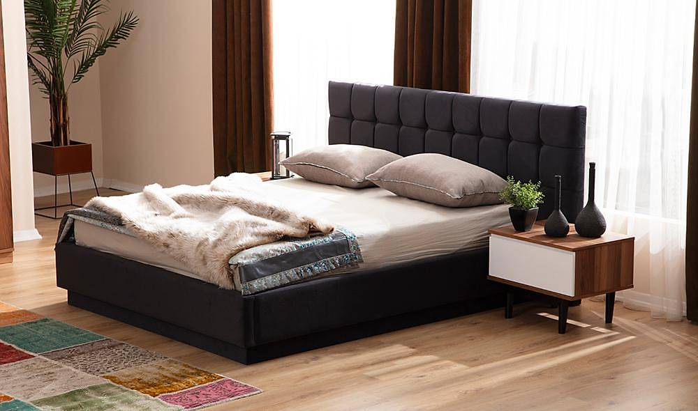 New York Bazalı Yatak Odası Yatak Odası