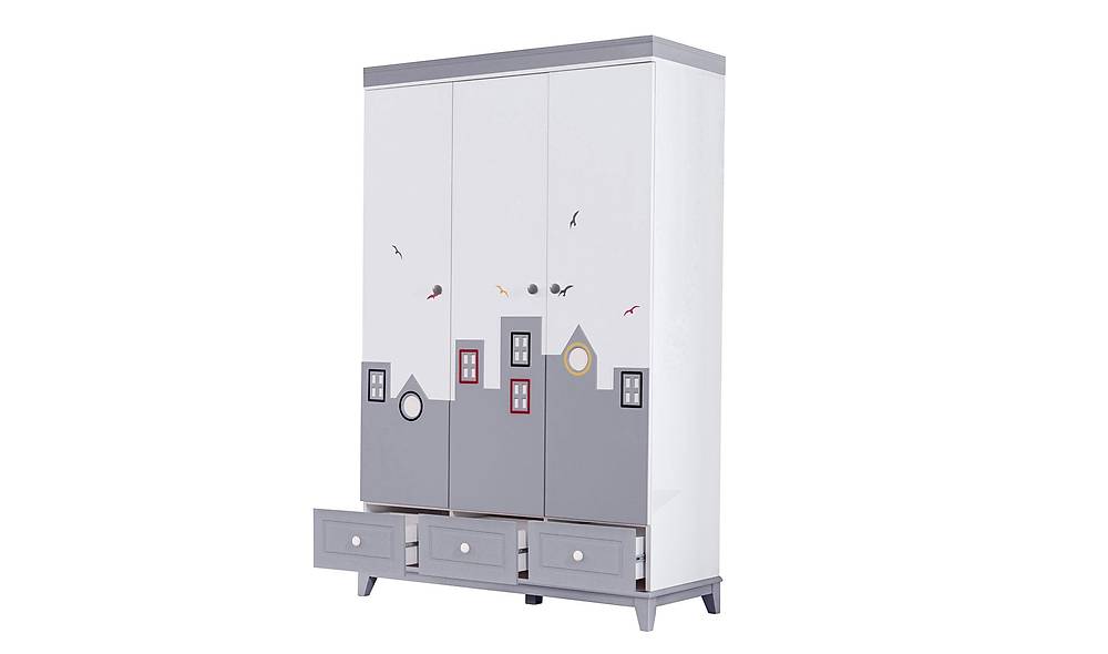 Ozzo Gri Montessori Genç Odası Genç Odası