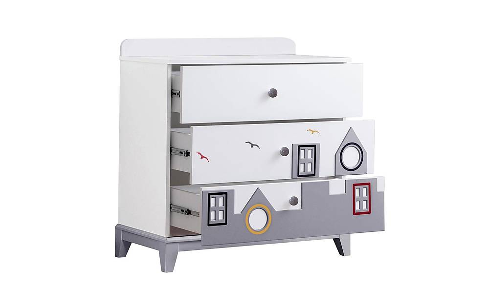 Ozzo Gri Montessori Genç Odası Genç Odası