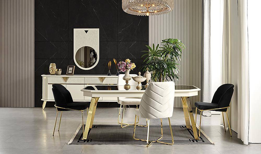 Suave Krem Yemek Odası Yemek Odası