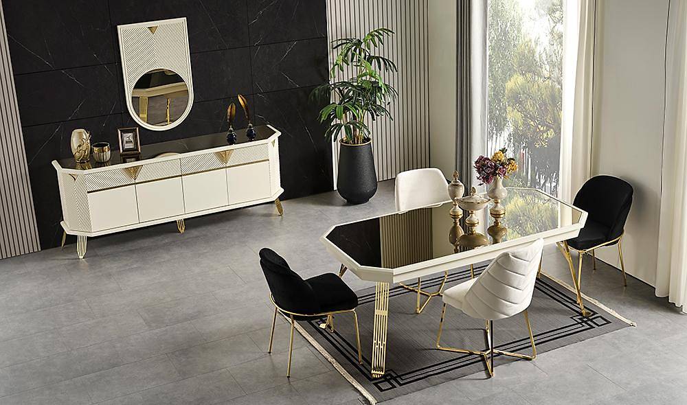 Suave Krem Yemek Odası Yemek Odası