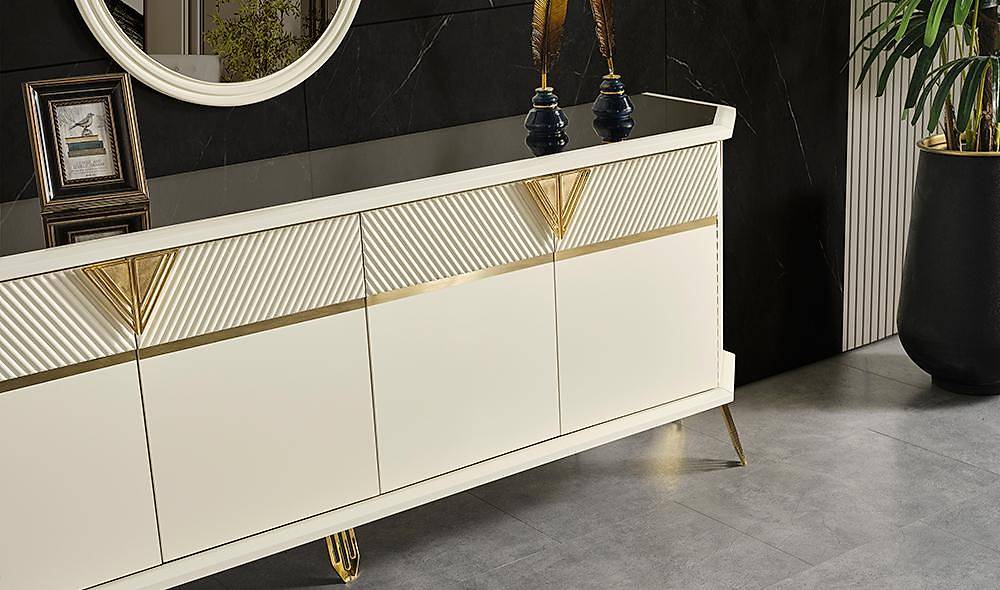 Suave Krem Yemek Odası Yemek Odası