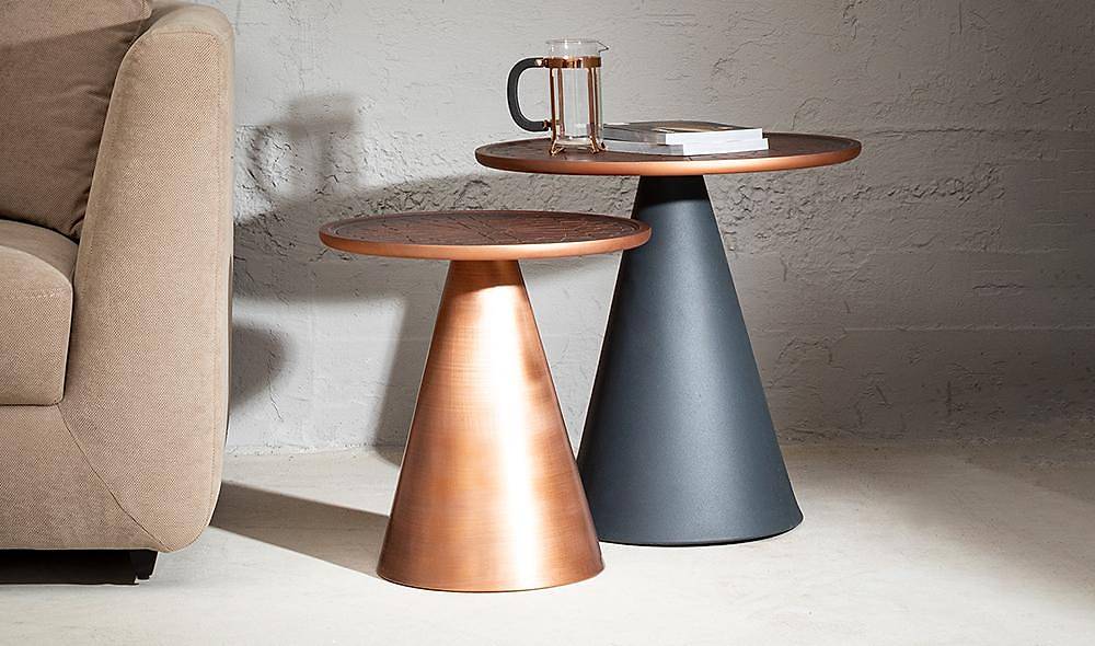 İbiza İkili Zigon Sehpa Sehpa ve Aksesuar