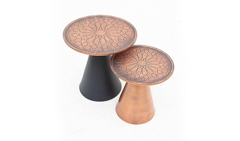 İbiza İkili Zigon Sehpa Sehpa ve Aksesuar