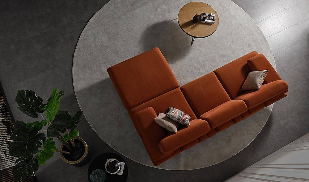 Modre Köşe Takımı Köşe Koltuk