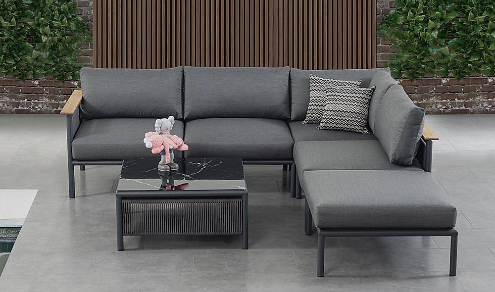 Nossa Antrasit L Bahçe Koltuğu Bahçe Mobilyası