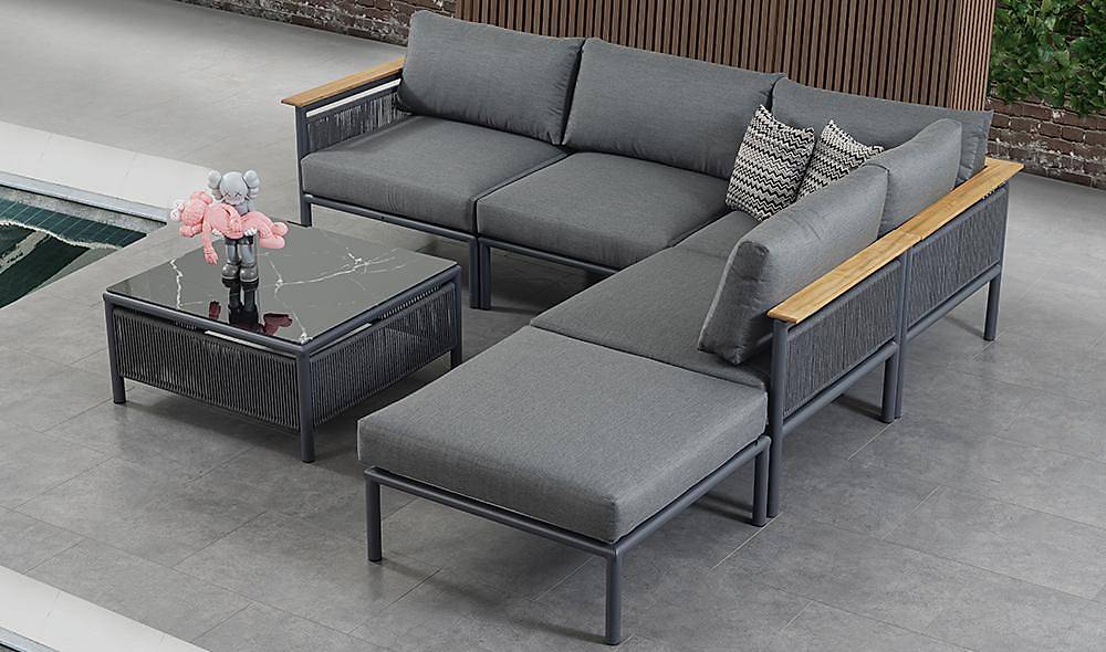 Nossa Antrasit L Bahçe Koltuğu Bahçe Mobilyası