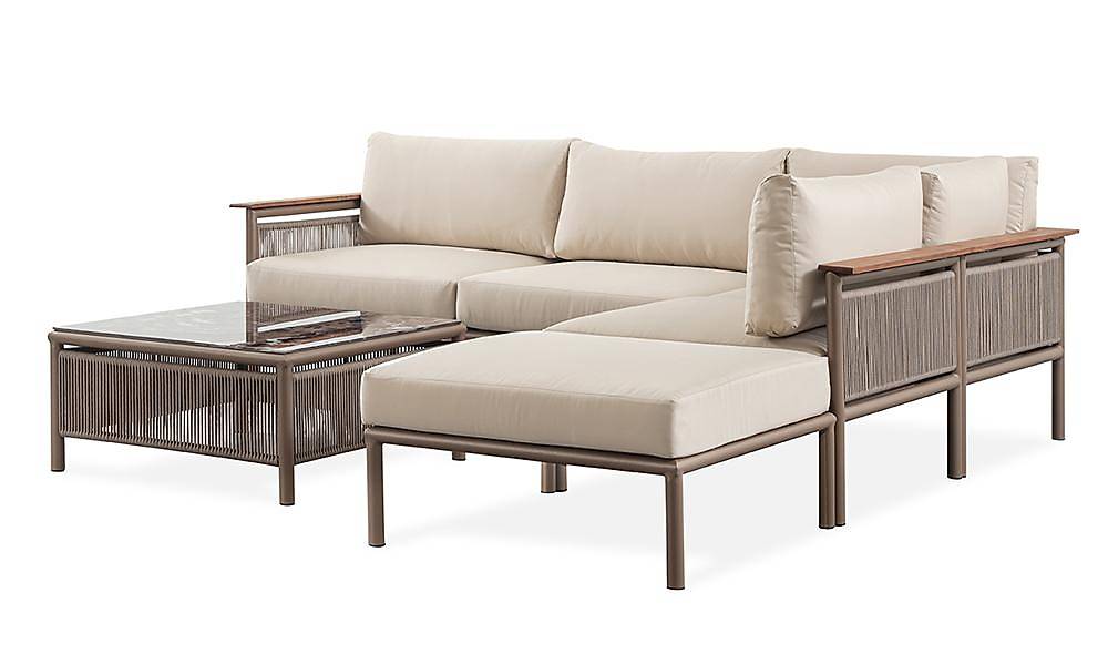 Nossa Bronz L Bahçe Koltuğu Bahçe Oturma Grubu