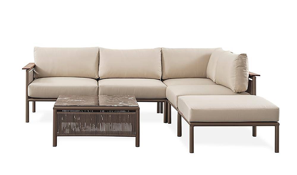 Nossa Bronz L Bahçe Koltuğu Bahçe Oturma Grubu