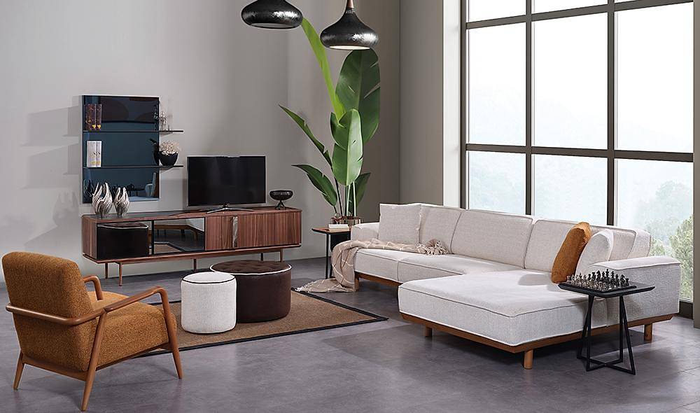 Minotti Relax Köşe Takımı Köşe Koltuk