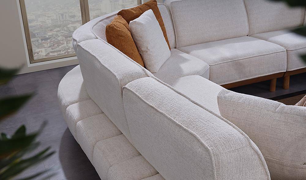 Minotti Köşe Takımı Köşe Koltuk