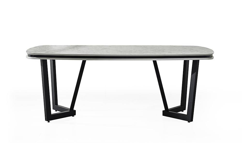 Mood Gri - Mermer Yemek Masası Takımı Yemek Masası Takımı