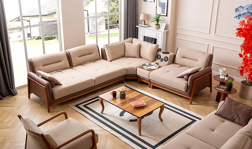 Trabzon Köşeli Koltuk Takımı Köşe Koltuk