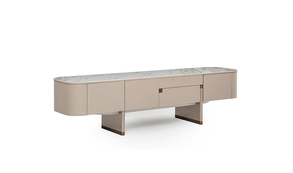 Penora Tv Sehpası - Bej TV Ünitesi