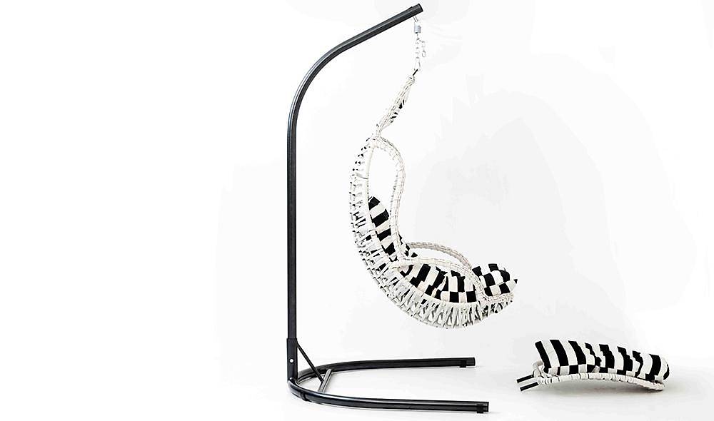 Elit Balkon - Bahçe Beyaz Salıncak Salıncak