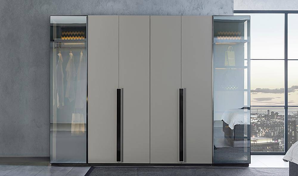 Cardea Bazalı Yatak Odası - Fanus Cam Kapaklı Yatak Odası