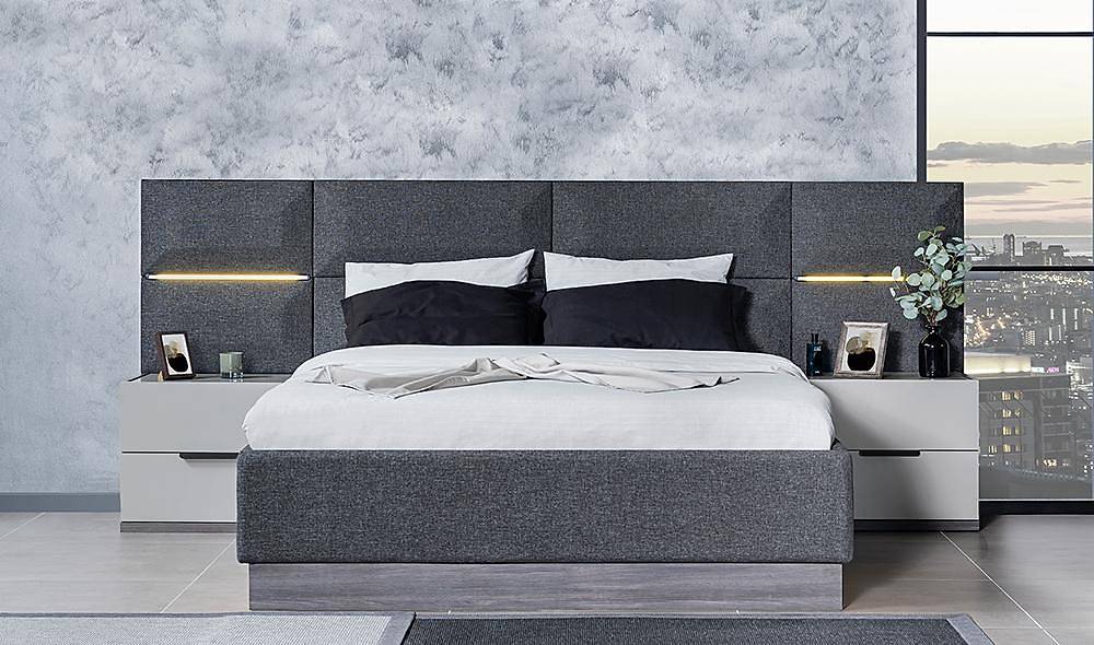 Cardea Bazalı Yatak Odası - Reflekte Kapaklı Yatak Odası