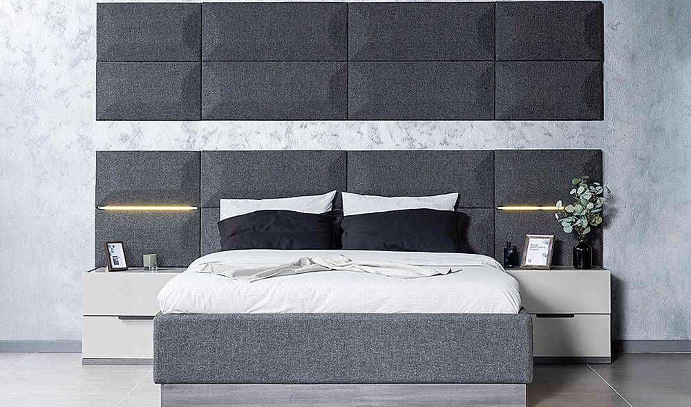 Cardea Bazalı Yatak Odası - Reflekte Kapaklı Yatak Odası