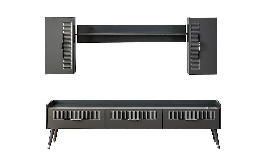 Argemon Tv Ünitesi - Antrasit TV Ünitesi