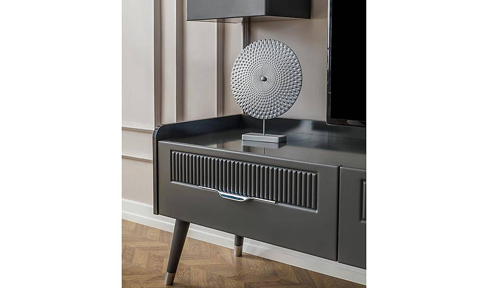 Argemon Tv Ünitesi - Antrasit TV Ünitesi