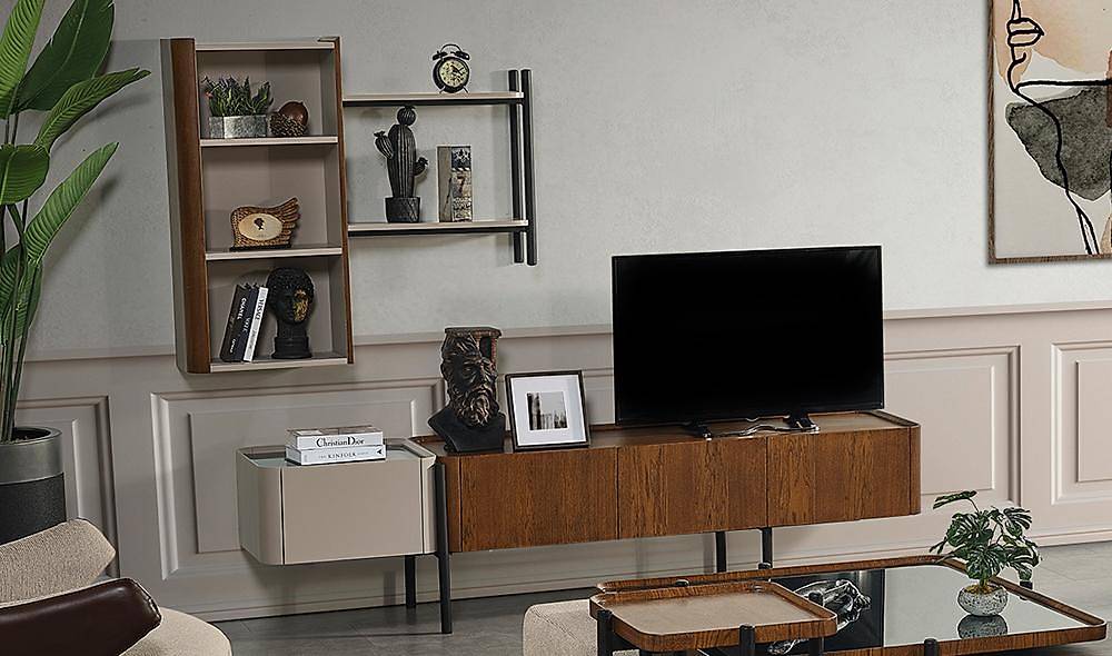 Pearl Tv Ünitesi - Vitrinli TV Ünitesi