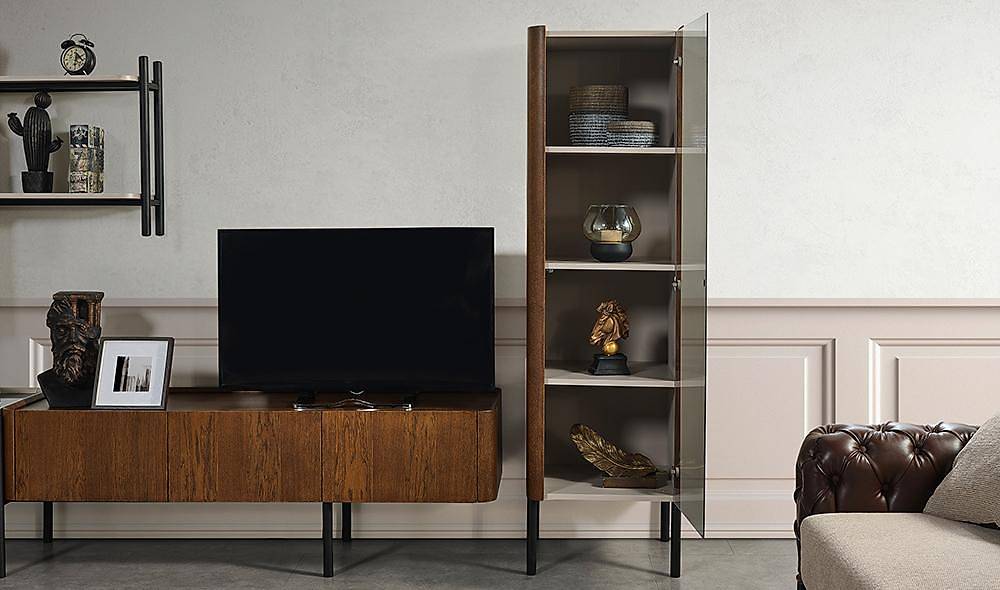 Pearl Tv Ünitesi - Vitrinli TV Ünitesi