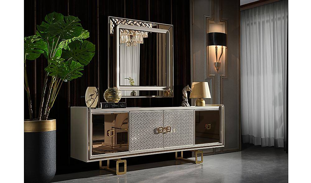 Tiana Yemek Odası - Gold Yemek Odası