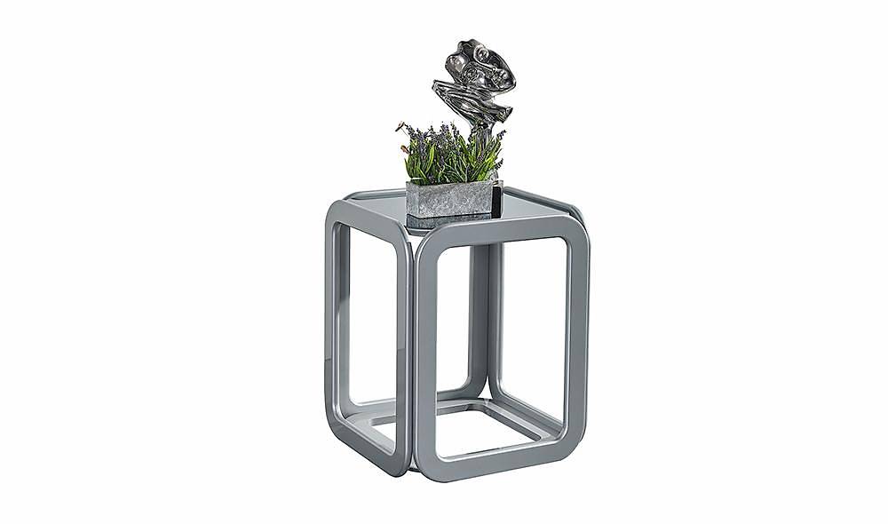 Tiana Tv Ünitesi - Silver - Şömineli TV Ünitesi