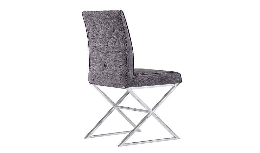 Nepal Luxury Sandalye 6 Adet - Gri Masa Sandalye