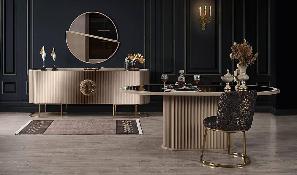 Crown Yemek Odası - Cappuccino Yemek Odası