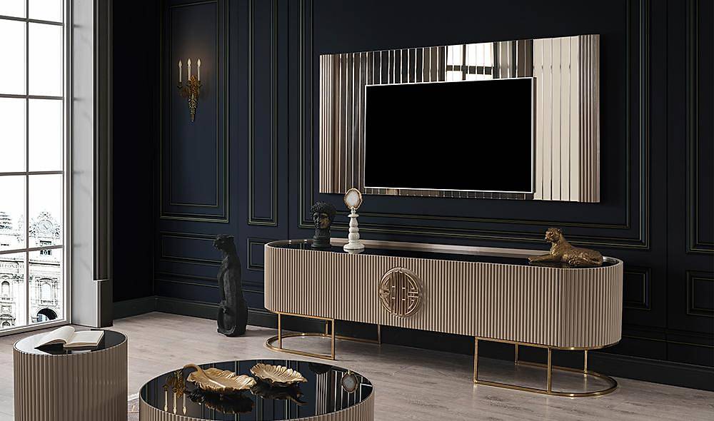 Crown Tv Ünitesi - Cappuccino TV Ünitesi