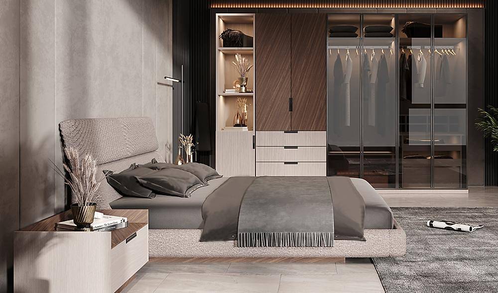 Kapadokya Bazalı Yatak Odası Yatak Odası