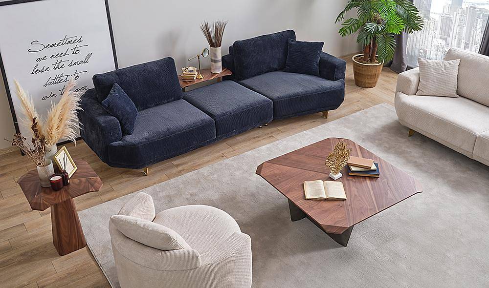 Blomberg Koltuk Takımı - Krem Koltuk Takımı