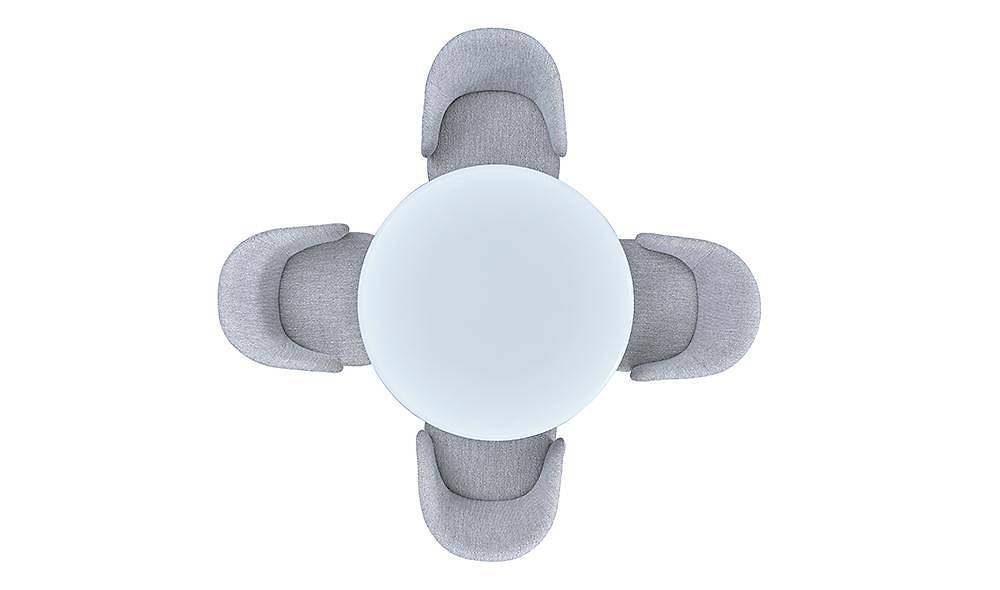 Mono Masa Takımı - Beyaz Masa Sandalye