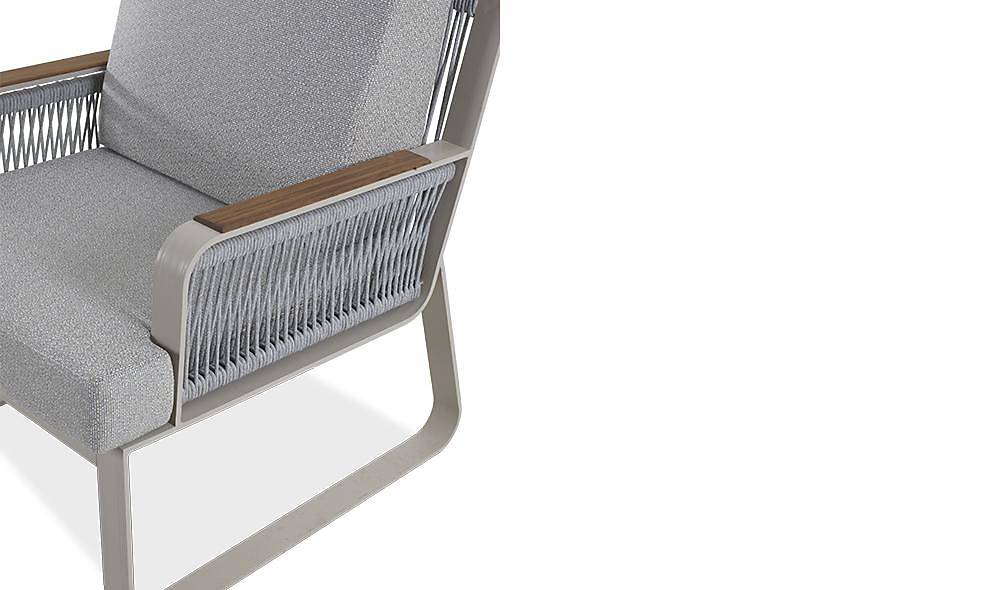 Arven Bahçe Koltuk Takımı - Gri Bahçe Oturma Grubu