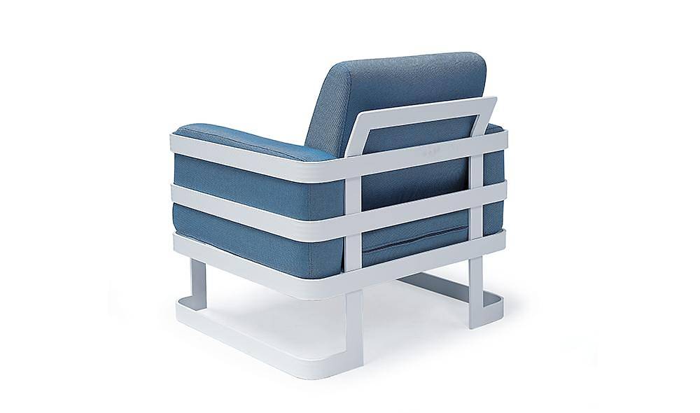 Elizya Bahçe Koltuk Takımı - Mavi Bahçe Oturma Grubu