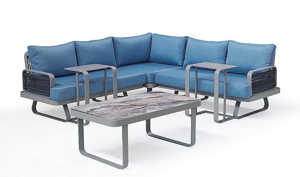 Lofty Bahçe Köşe Koltuk Takımı Bahçe Oturma Grubu