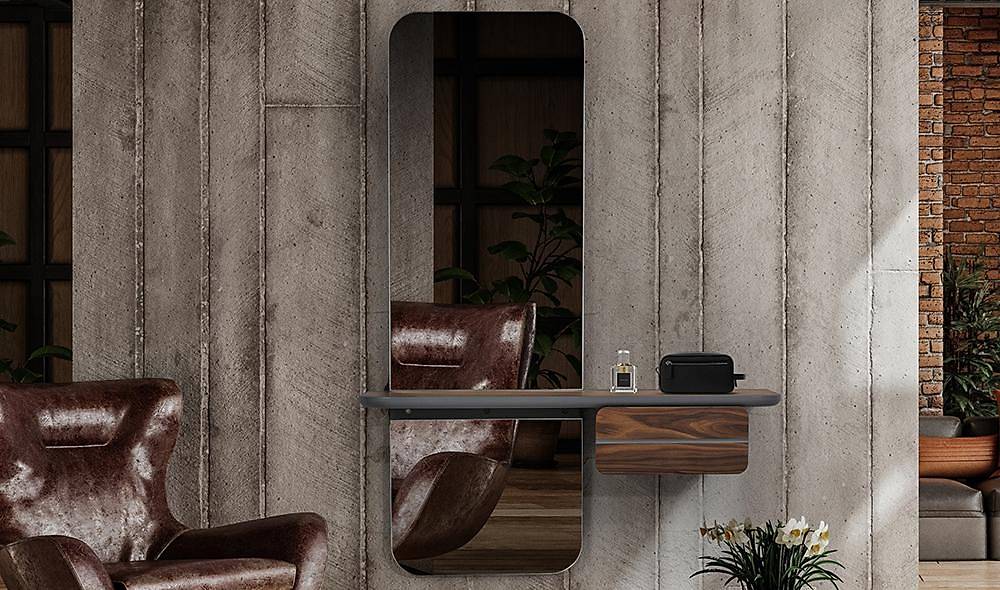 Alvin Çekmeceli Ayna Sehpa ve Aksesuar