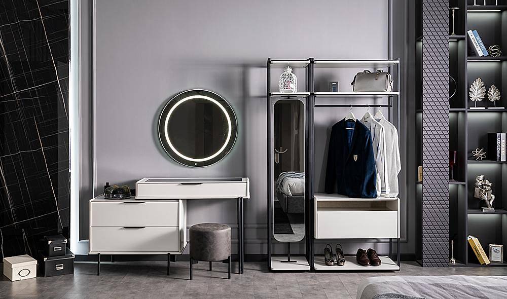 Asus Bazalı Yatak Odası - 5 Kapılı Yatak Odası